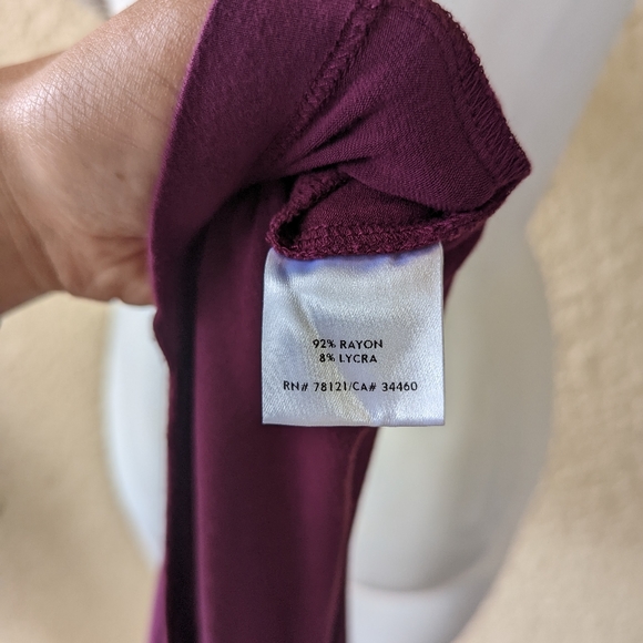 Eileen Fisher jersey knit cowl neck shift dress size 1xl - Picture 6 of 6